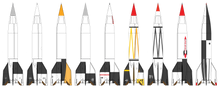 The Postwar V-2 Decal Set